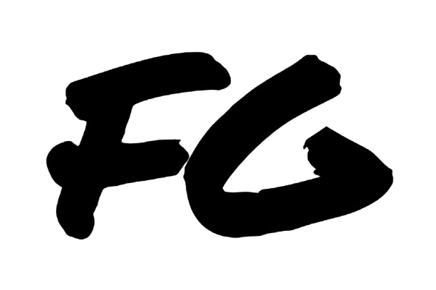 Official brand logo featuring bold stylized black letters for Feel Good Fitness on a transparent background.